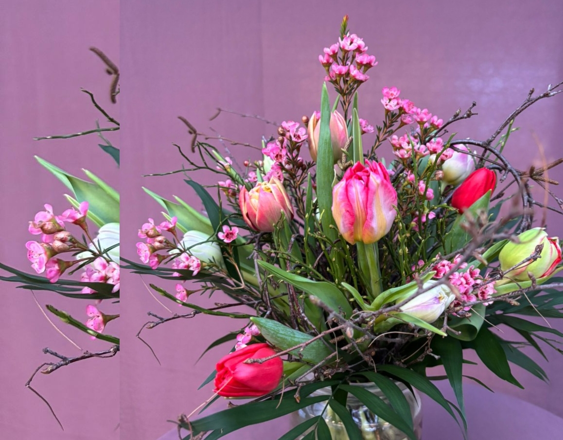 Kreative Blumensträuße